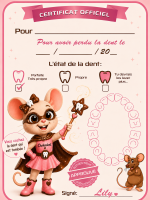 Certificat de la petite souris 